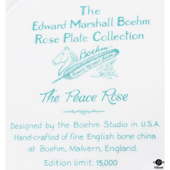 Boehm Decorative Plate