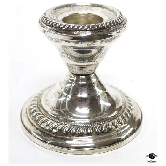 Sterling Candle Holders