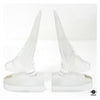 Lalique Book Ends