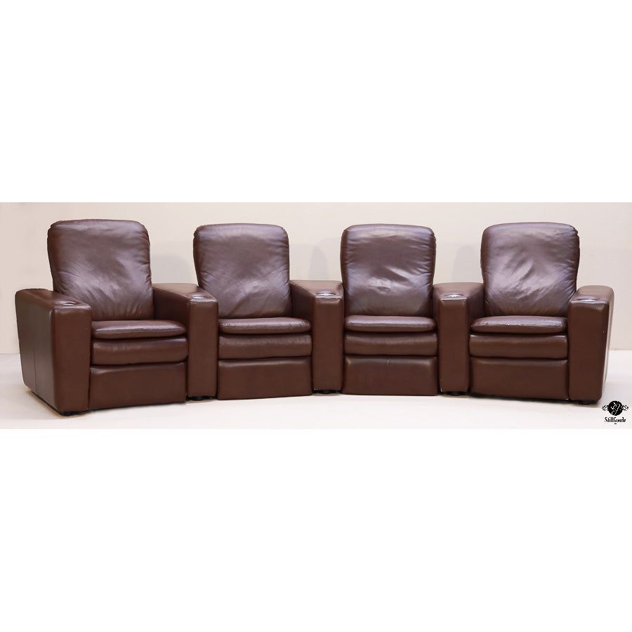 United Leather Sectional