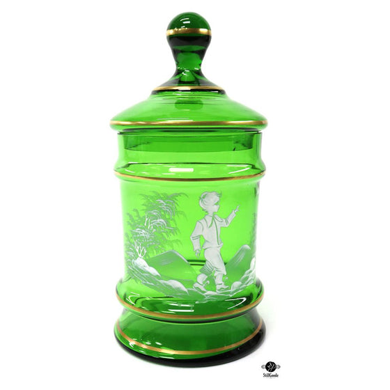 Mary Gregory Jar