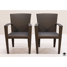  Dedon Patio Chairs (Pair)