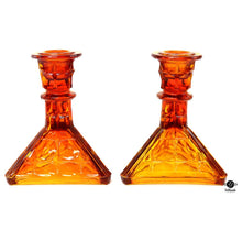  Indiana Glass Candle Holders