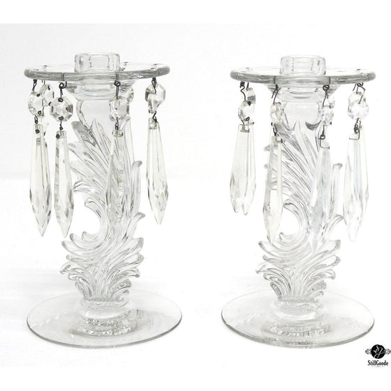 Fostoria Candle Holders