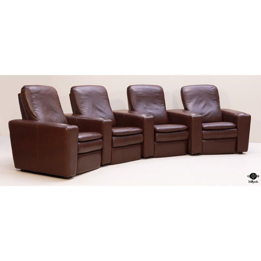 United Leather Sectional